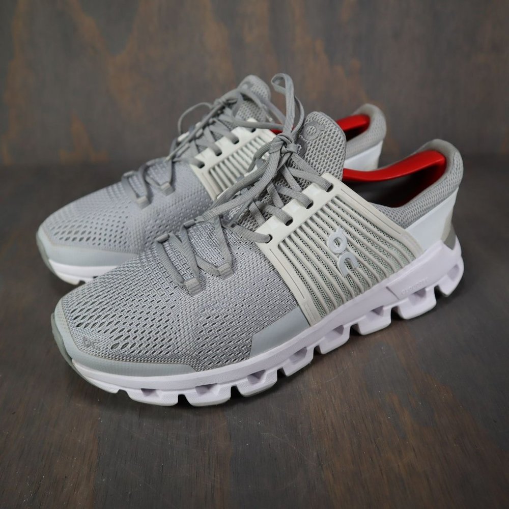 On Cloud Cloudswift White Grey Women's Running Shoes Sneakers Size 8.5
